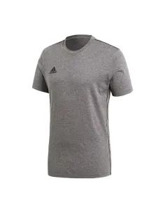 Camiseta Adidas Core 18 Gris | Ofertas de pádel